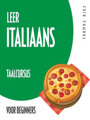 cover image of Leer Italiaans (taalcursus voor beginners)